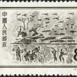 (4-3), Hunting and farming, 8 fen, 37*22 mm