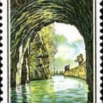 (4-2), Youth Hole, 8 fen, 27*40 mm