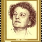 (3-1), Agnes Smedley, 8 fen, 30*40 mm