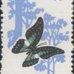 1963-S56 (20-12), Papilionidae, 10 fen, 23.5x36 mm