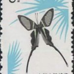1963-S56 (20-6), Lamproptera meges, 8 fen, 23.5x36 mm