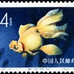 1960-S38-(12-1) Goldfish, 4 fen, 36*25.5 mm