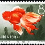 1960-S38-(12-8) Goldfish, 8 fen, 36*25.5 mm