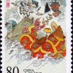 (4-3), Flooding the Jinshan Hill, 80 fen, 30*40 mm