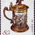 (2-2), Baroque Silver vessel, 80 fen, 30*40 mm