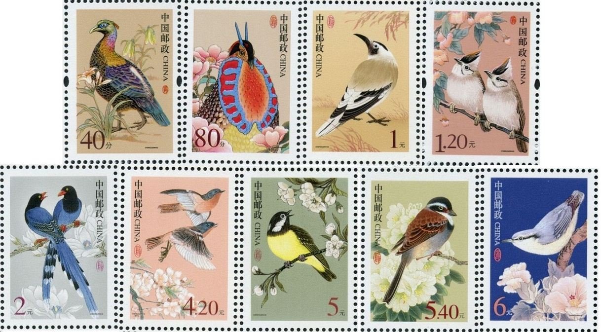 R31/P31/普31, Chinese Birds《中国鸟》