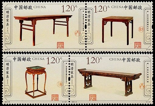 2012-12, Ming and Qing Dynasty Furniture - Table《明清家具 - 承具》