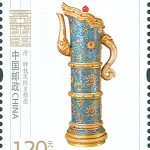 (6-4), Cloisonne Branch Lotus Lines Domou Pot (Qing Dynasty), 120 fen, 30 * 40 mm