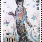(4-1), Tang Dynasty, Bodhisattva, 20 fen, 40*54mm