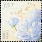 (4-3), Double-Petalled White Rose, 150 fen, 36 * 36 mm