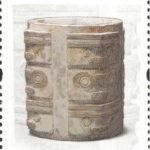 (6-5), Liangzhu Jade Cong, 120 fen, 30 * 44 mm