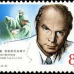 (2-2), Norman Bethnue in Canada, 160 fen, 40*30 mm