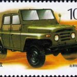 (4-4), Beijing Light-duty Cross-country Vehicle, 100 fen, 50*30mm