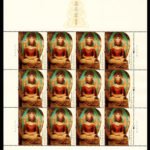 (4-1), Shakyamuni Buddha Seated in Meditation, 120 fen, 38 * 50 mm