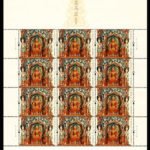 (4-3), Statues of Buddha and Bodhisattvas, 120 fen, 50 * 38 mm