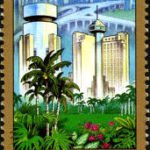 (4-1), Urban Construction in Haikou, 50 fen, 30*50mm