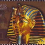 (2-2), The Gold Sacrophagus of Tutenkhamon, 80 fen, 50*30 mm