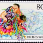 (4-1), Wrestling, 80 fen, 40*30 mm