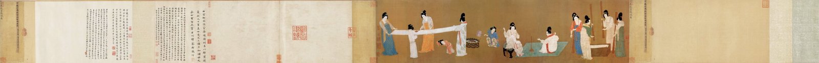 2013-08, Painting of Beating White Silk《捣练图》