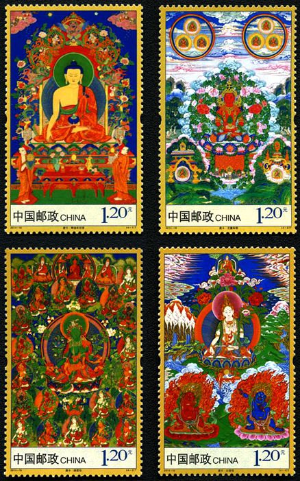 2014-10, Thangka (Buddhist Banner)《唐卡》