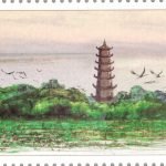 (4-2), Cranes Hovering over Lingyun Pagoda