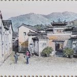 (4-2), Longmen Town in Fuyang, Zhejiang, 120 fen, 50 * 30 mm