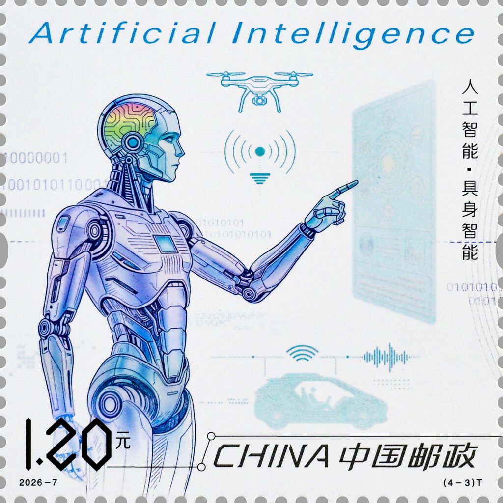 2026‑7‑3 Embodied Intelligence, Artificial Intelligence stamp
